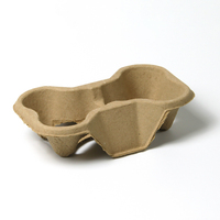 Support de tasse en carton pour boissons chaudes ou froides, porte-gobelets en carton pour café