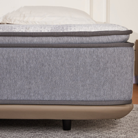 Matelas King sur mesure COSTFULL, durable, respirant et confortable, compressé en boîte, qualité hôtelière, hybride mousse à mémoire de forme, 3 couches