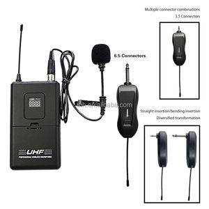 TNH-Micrófono de solapa inalámbrico, auricular universal de enseñanza UHF, micrófono de pecho dinámico, riñonera - Product Image 4