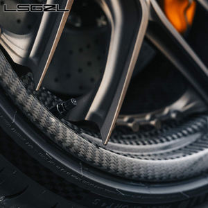 Rin Personalizado de Aleación Forjada de Fibra de Carbono de 18-24 Pulgadas, Plato Cóncavo Profundo con 5x114.3-5x130 5x120 5x127, Nuevo, ET de 35mm-40mm, PCD de 100mm - Product Image 2