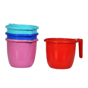 Mug de bain en plastique en gros, durable, en PP, pour salle de bain, bain, lavage, usage domestique et hôtelier - Product Image 2