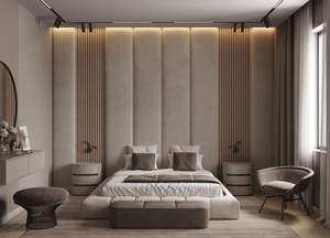 Cabeceros de <span class=keywords><strong>Tela</strong></span> 3D con Diseño Floral, Estilo Moderno, para Montar en la Pared, Reutilizables, Desmontables, Tapizados en Terciopelo, Antiestáticos, con Espuma de PE - Product Image 5