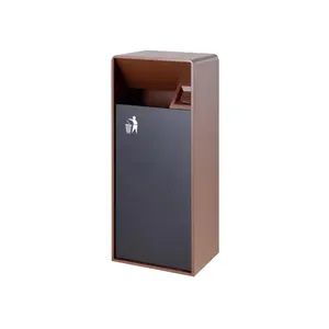 Indoor-Edelstahl-Mülleimer Gewerbliche Stahl-Abfall behälter für den Mülleimer des Einkaufs zentrums