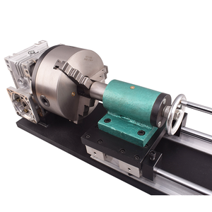 Rotation Axis 4th Rotary <b>Table</b> 3-jaw Chuck Turntable 4 for <b>Router</b> Woodworking Engraving Rotary Axis - Product Image 2