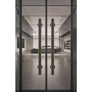 Manija <span class=keywords><strong>de</strong></span> <span class=keywords><strong>Puerta</strong></span> <span class=keywords><strong>de</strong></span> Latón Sólido, Rectangular Escalonada, en Bronce Negro, Herraje <span class=keywords><strong>de</strong></span> Entrada para Puertas <span class=keywords><strong>de</strong></span> Vidrio, Madera, Hoteles, Villas y Comercios, <span class=keywords><strong>de</strong></span> Primera Calidad - Product Image 6