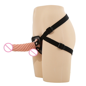 Lebensechte Strapon Dildo Adult Sex Tools Europäisch Amerikanische Frauen Masturbation Großer Saugnapf Simulation Penis mit RoHS CE - Product Image 4