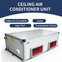 Unité de climatisation dissimulée au plafond avec chauffage électrique 24000-36000 BTU pour système de climatisation centralisé pour toute la maison