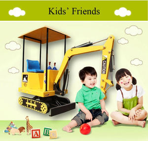 <span class=keywords><strong>Mini</strong></span> escavadeira de brinquedo para crianças, parque de diversões, moedas internas e externas - Product Image 3