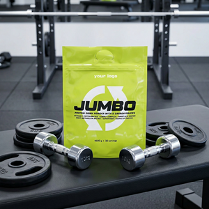 Sachet Doypack Personnalisé en Aluminium Imprimé, Anti-Humidité, Qualité Alimentaire, pour Poudre de Protéine de Lactosérum, Sac Carré en Plastique à Fermeture Zip - Product Image 4