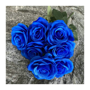 Rangkaian Bunga Mawar Simulasi 7 Cabang untuk Dekorasi Pernikahan, Lengkungan, Dinding Tanaman, dan Dekorasi Jalan - Product Image 5