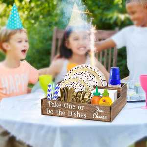 Assiette <span class=keywords><strong>en</strong></span> papier Porte-boîte <span class=keywords><strong>en</strong></span> <span class=keywords><strong>bois</strong></span> de <span class=keywords><strong>sapin</strong></span> rustique Caddy pour comptoir de cuisine Assiette <span class=keywords><strong>en</strong></span> papier <span class=keywords><strong>en</strong></span> <span class=keywords><strong>bois</strong></span> Organisateur Porte-ustensiles Boîte - Product Image 3