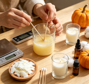 Vela Aromática Hecha a Mano con Cera de Soja Natural 100% Pura de Origen Vegetal: Material Ecológico Sin Humo y Ecológico - Product Image 4