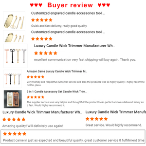 Kim loại Owl kéo nến Trimmer Wick Shears cho nến thơm chăm sóc - Product Image 6