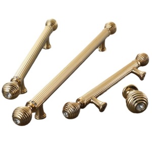 Furniture Handle And <b>Knob</b> Zinc Alloy Cylindrical Cabinet Wardrobe Drawer Hardware Scandinavian Style Durable - Product Image 5