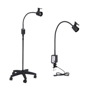 Lampe sur pied électrique réglable IN-JC02 avec base robuste, lumière LED à CRI 96 élevé pour cliniques, salles d'examen, usage médical - Product Image 6