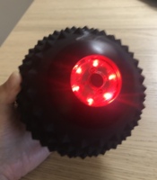 Elektrische kalte & beheizte Silikon Yoga Massage vibrierende Roller Fitness Ball Planta rfasziitis Schmerz linderung Massage ball vibriert