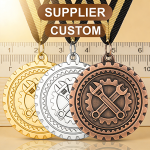 Medalla Personalizada <span class=keywords><strong>de</strong></span> Oro, Plata y Cobre, Medalla Deportiva <span class=keywords><strong>de</strong></span> Aleación <span class=keywords><strong>de</strong></span> Zinc 3D con Esmalte, para Jiu Jitsu, Judo, Kung Fu, Taekwondo, Karate - Product Image 4