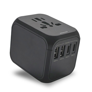 Nuovo arrivo 2 USB e 2 porta elettrica Smart presa <span class=keywords><strong>adattatore</strong></span> da viaggio <span class=keywords><strong>universale</strong></span> con <span class=keywords><strong>adattatore</strong></span> spina UK US AU EU - Product Image 2