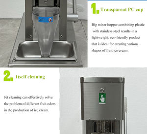 Machine à crème glacée Offre Spéciale doux tourbillon mélangeur mélangeur mélangeur de crème glacée - Product Image 5