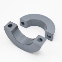 Outils de coupe haute performance, prototypage rapide, service d'anodisation grise, pièces usinées CNC, pièces circulaires en aluminium, fabrication métallique