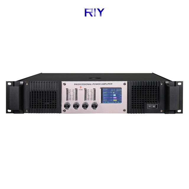 ET Series 4 Channel High Power Audio Amplifier with Class H