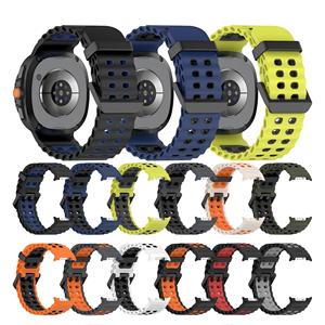 Cinturino in Silicone per <span class=keywords><strong>Samsung</strong></span> Galaxy <span class=keywords><strong>Watch</strong></span> 8/8 <span class=keywords><strong>Classic</strong></span>, Bicolore Ocean, Cinturino Sostitutivo - Product Image 2