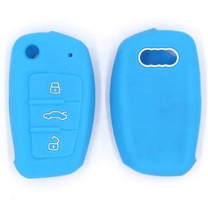 Pour <span class=keywords><strong>Audi</strong></span> A4 Fob Portefeuille Avec Logo De Marque De Voiture Promotionnel OEM Bas Prix Silicone Clé De Voiture Couverture Cas - Product Image 5