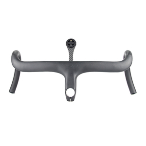 <span class=keywords><strong>Manillar</strong></span> de bicicleta integrado de carretera de <span class=keywords><strong>carbono</strong></span> completo para grava HBR08 - Product Image 2