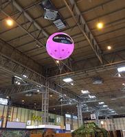 Ballon gonflable géant à l'hélium LED multicolores pour la publicité et la décoration d'expositions, avec logo personnalisé à prix avantageux