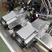 Piston entièrement automatique pommade pâte de piment Sauce soja miel jus huiles essentielles détergent pneumatique Machine de remplissage Type moyen