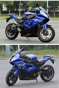 มอเตอร์ไซค์ไฟฟ้ารุ่นใหม่ 8000W 72V แบบไร้แปรงถ่าน สำหรับการแข่งขัน แบตเตอรี่ลิเธียม ระยะทางวิ่ง 150 กม. ความเร็วสูงสุด >80 กม./ชม. - Product Image 4