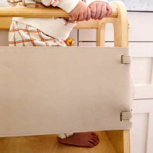 Tour d'Aide Bébé Tout-Petit en Cuir PU YY Factory avec Garde de Sécurité, Ciel de <span class=keywords><strong>Lit</strong></span> et Moustiquaire - Product Image 4