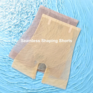 กางเกงกระชับสัดส่วนไร้รอยต่อสำหรับผู้หญิง เอวสูง ควบคุมหน้าท้อง ยกกระชับสะโพก กางเกงกระชับรูปร่างบางเฉียบ ผ้าไหมน้ำแข็ง - Product Image 6