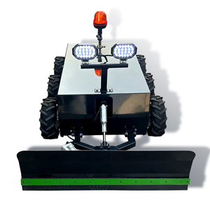 Barato 7.5HP/9HP 1000mm de ancho Robot de control remoto de gasolina ATV Mini quitanieves - Product Image 2