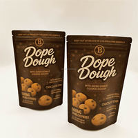 Pochette Doypack personnalisée avec logo, sachet refermable en aluminium pour l'emballage de snacks, noix et aliments pour animaux de compagnie