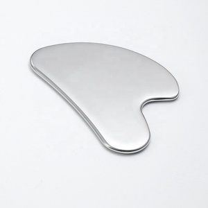 Strumento di raschiatura miofasciale <span class=keywords><strong>Gua</strong></span> Sha in acciaio inossidabile di grado medico Guasha in metallo per stringere la cura della pelle IASTM in acciaio inossidabile <span class=keywords><strong>Gua</strong></span> sha - Product Image 5