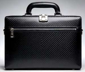 Maletín Ligero para Hombre de Fibra de Carbono con Tejido Jacquard - Product Image 2