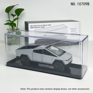 BLOCKMOC 2-Layer <b>Clear</b> 3D Cartoon Mini Figurine <b>Display</b> Case Plastic Storage Cabinet for Ages 6+ Kid Intelligence Development - Product Image 6