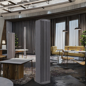 ลำโพงคอลัมน์กลางแจ้งกันน้ำ ใช้ไฟ AC พร้อมวูฟเฟอร์ ฮอร์น ทวีตเตอร์ ตัวตู้อะลูมิเนียม - Product Image 3