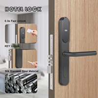 Serrure magnétique intelligente RFID LOCKAI Ttlock Y2 avec carte mémoire, acier inoxydable 304, pour portes en bois/à glissière/en aluminium, SDK