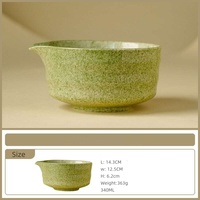 Nouvel ensemble de matcha minimaliste premium avec logo, 4 pièces, avec bol, boîte cadeau, fouet en bambou chromé, kit de démarrage pour matcha, rose