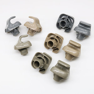 Xinyida Sun <b>Visor</b> Clips Y28 Plastic Hooks And Base Brackets For Honda <b>Cars</b> Original Grey And Rice Colors - Product Image 1
