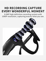 Gafas Inteligentes CY03 Económicas con Cámara HD 1080P, Compatibles con Transmisión en Vivo, Chat GPT, Traducción, Navegación AR, Marco Metálico, IPX-4