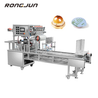 Machine à nouilles à biscuits multifonctions à moteur automatique à grande vitesse pour gobelets en plastique/papier bols capsulage remplissage étanchéité