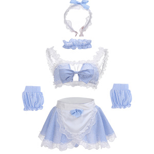 Camicia da Notte Sexy in Pizzo, Uniforme Seducente per Donne, Vendita Calda - Product Image 4