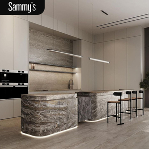 Muebles de <span class=keywords><strong>Despensa</strong></span> de Diseño Moderno, Muebles de Madera con Acabado Melamina, <span class=keywords><strong>Armario</strong></span> de Cocina, Armarios de <span class=keywords><strong>Despensa</strong></span>, Gabinetes de Cocina, Islas Centrales - Product Image 1
