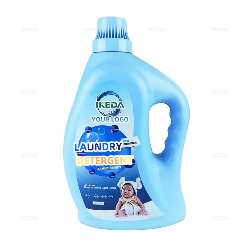 Wholesale factory direct sales laundry detergent bottle low foam easy bleaching