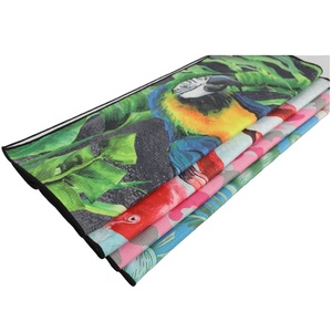 Toalla de playa de microfibra con estampado antimicrobiano personalizado duradero Gahumi Quality Choice Directo de fábrica para tomar el sol - Product Image 3