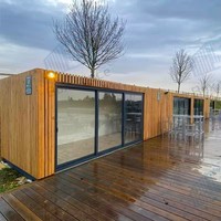 Casa Contenedor Prefabricada con Sistema Desmontable para Campamentos de Trabajadores, Oficinas, Escuelas, Soluciones de Viviendas Pequeñas y Casas de Campo