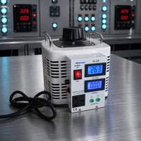 Transformateur Variable Variac Convertisseur Boost 2 KVA Monophasé AC Affichage LCD Cuivre TDGC2